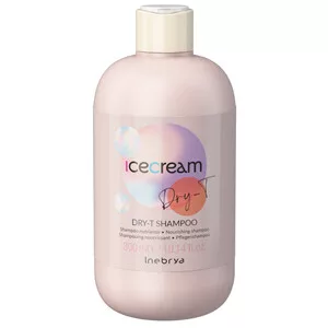 Inebrya Ice Cream Dry-T, odżywczy szampon do włosów suchych, puszących się i po zabiegach, 300ml