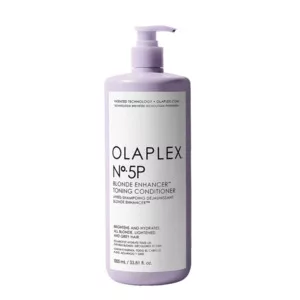 Olaplex No.5P Blonde Enhancer Toning Conditioner, odbudowująca odżywka niwelująca żółte refleksy do włosów blond, 1000ml