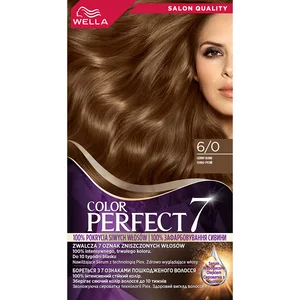 Wella Color Perfect 7, farba do włosów, 6/0 ciemny blond, 50ml