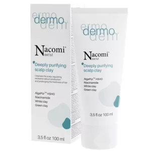 Nacomi Nxt Lvl Dermo, glinka peelingująca do skóry głowy, 100ml