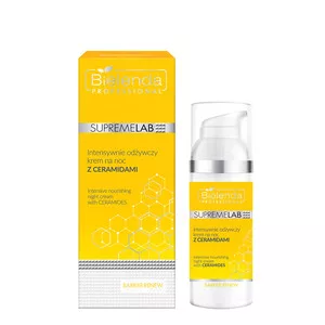 Bielenda Professional Supremelab, Barrier Renew, intensywnie odżywczy krem na noc z Ceramidami, 50ml