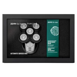 ZEW for Men Zestaw x Remington RX5 Ultimate Series, zestaw z golarką do głowy, golarka + krem do golenia