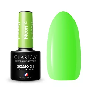 Claresa, Lakier hybrydowy, NEON 4, 5g