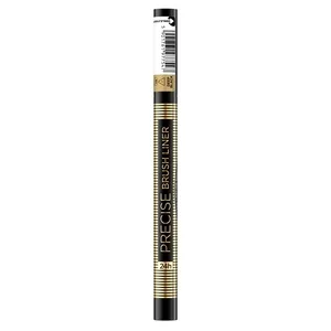 Eveline Precise Brush Liner Eyeliner, eyeliner w pisaku z pędzelkiem, czarny, 2g