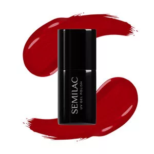 Semilac, lakier hybrydowy, 608 Soft Red, 7ml