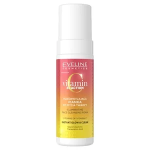 Eveline Cosmetics Vitamin C 3x Action rozświetlająca pianka do mycia twarzy 150ml