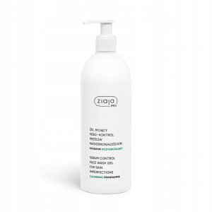 Ziaja Pro Program oczyszczający, żel myjący sebo-kontrol przeciw niedoskonałościom, 500ml