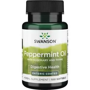 Swanson Peppermint Oil Combination 100sgels