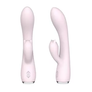 S-Hande Fanny wibrator podświetlany z 9 trybami wibracji w kształcie królika Light Pink