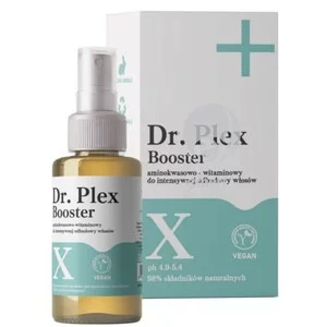 Dr. Plex, Booster aminokwasowo-witaminowy, intensywna odbudowa włosów, 50ml
