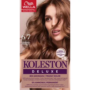 Wella Koleston Deluxe, farba do włosów, Czekolada, 6/7, 100ml