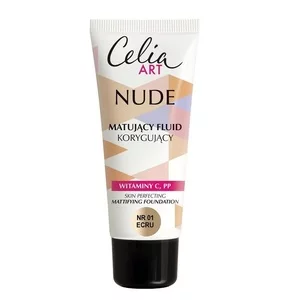Celia Art Nude matujący fluid korygujący 01 Ecru 30ml