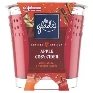 Glade Apple Cosy Cider, świeca zapachowa, 129g
