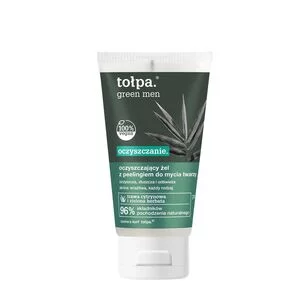 Tołpa Green Men, oczyszczający żel - peeling do mycia twarzy, 150ml