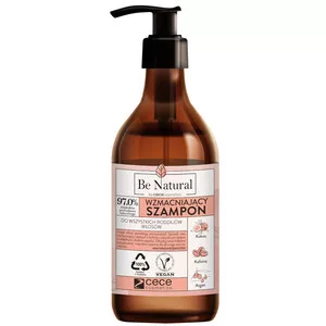 CeCe Be Natural, wzmacniający szampon z olejem kokosowym, arganowym i kofeiną, 270ml