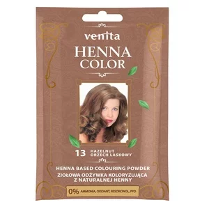 Venita Henna Color ziołowa odżywka koloryzująca z naturalnej henny 13 Orzech Laskowy