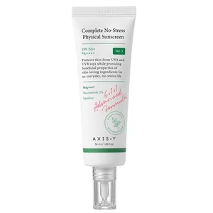 Axis-y Complete No-Stress Physical Sunscreen V.3 SPF50+/PA++++ krem do twarzy z filtrami fizycznymi 50ml