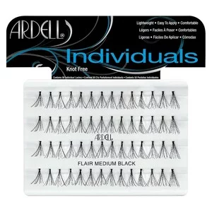 Ardell Rzęsy i akcesoria Individual Knotted zestaw 56 kępek rzęs Medium Black