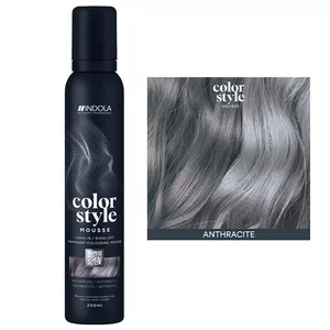 Indola Profession Color Style Mousse, pianka koloryzująca, antracyt, 200ml