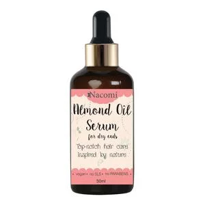 Nacomi, serum do końcówek z olejem ze słodkich migdałów, 50ml
