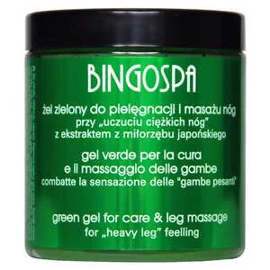 BingoSpa Żel zielony do pielęgnacji i masażu nóg 250g