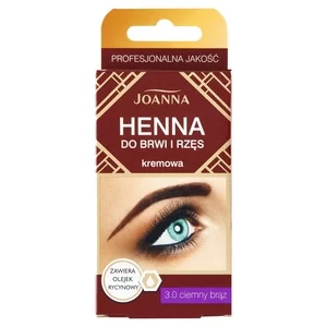 Joanna Henna do brwi i rzęs kremowa 3.0 ciemny brąz