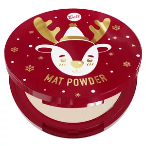 Bell Mat Powder, puder matujący do twarzy, 01 Let it snow, 9,5g