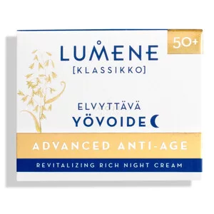 Lumene KLASSIKKO, Przeciwzmarszczkowy krem rewitalizujący na noc 50+, 50ml
