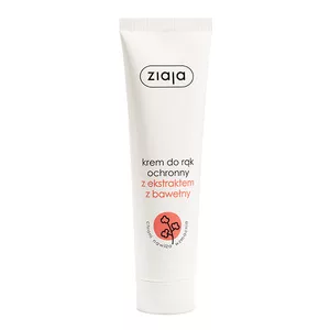 Ziaja, krem do rąk ochronny z ekstraktem z bawełny, 100ml