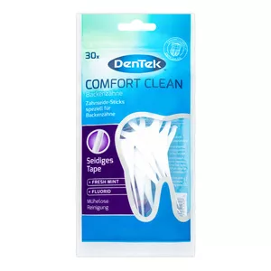 Dentek, niciowykałaczki Comfort Clean, 30szt.