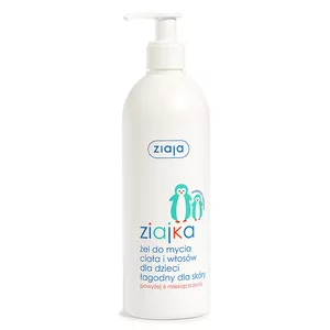 Ziaja Ziajka, żel do mycia ciała i włosów, 400ml