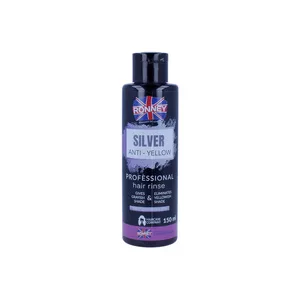 Ronney Professional SILVER ANTI-YELLOW, Płukanka do włosów SREBRNA 150ml