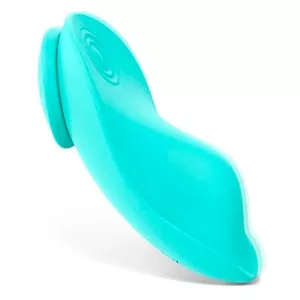S-Hande Leaf-RTC dyskretny zdalnie sterowany wibrator typu panty z 9 trybami wibracji Light Blue