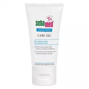 Sebamed Clear Face Care Gel For Impure & Acne-Prone Skin bezalkaliczny żel do twarzy do skóry z problemami trądzikowymi 50ml