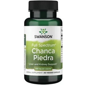 Swanson Full Spectrum Chanca Piedra, suplement diety, 500mg, 60kaps, ref.SW1229