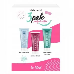Biała Perła 3pak pasty do zębów 3x30ml