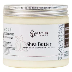 NaturPlanet, masło shea nierafinowane, 200ml