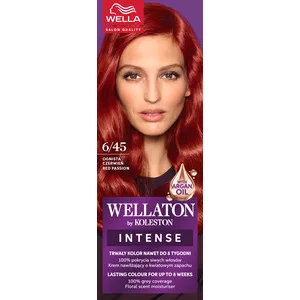 Wella Wellaton by Koleston, farba do włosów, Ognista Czerwień, 6/45, 100ml