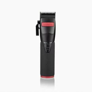 BaByliss PRO metalowa maszynka do strzyżenia BOOST+, Czerwono-Czarna, fryzjerska, cyfrowy silnik, do włosów