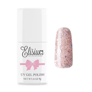 Elisium, lakier hybrydowy 078 Elegant Gold, 9g