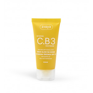 Ziaja Witamina C.B3 Niacynamid Naturalnie Nawilżamy, krem glow na dzień SPF15, 50ml
