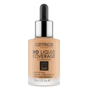 Catrice HD Liquid Coverage Foundation, podkład w płynie, odcień 034, 30ml