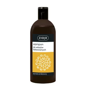 Ziaja, szampon do włosów farbowanych, słonecznikowy, 500ml
