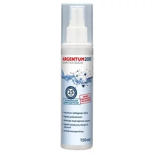 Aura Herbals Argentum200 Srebro Koloidalne 25ppm aerozol 150ml
