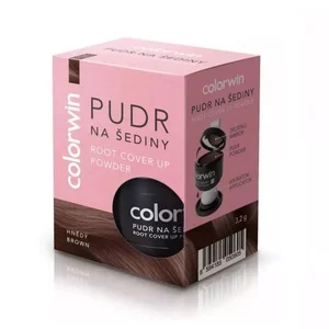 Colorwin Retouch puder do retuszowania siwizny Brąz 3.2g