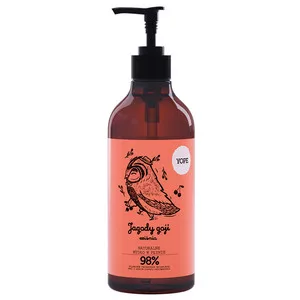 Yope Naturalne mydło w płynie, Jagody Goji i Wiśnia, 500ml