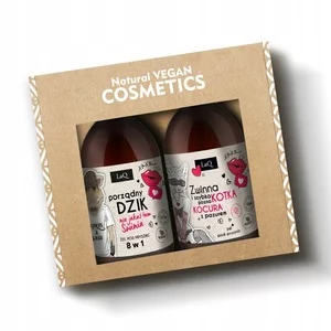 LaQ Czyściopak, zestaw do ciała, Porządny dzik/Zwinna i szybka, 2x500ml