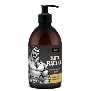 LaQ Złota rączka, żel pod prysznic 8w1 czarny mat, 500ml