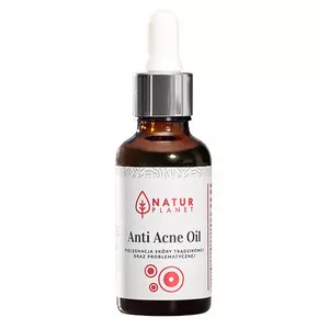 NaturPlanet Anti Acne Oil, olejek na trądzik, 30ml