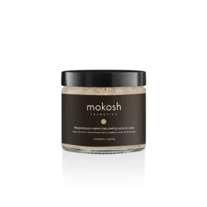 Mokosh Kardamon z wanilią, wygładzający-regenerujący peeling solny do ciała, 300g